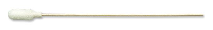 1806‐WCSF - 6” PurSwab foam over cotton wooden handle