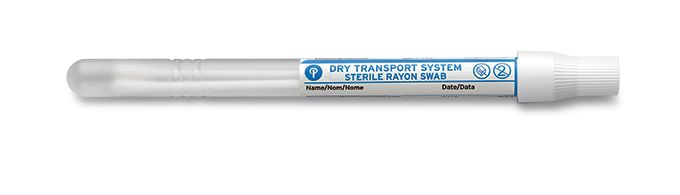 Tube Packed Sterile Rayon Swabs