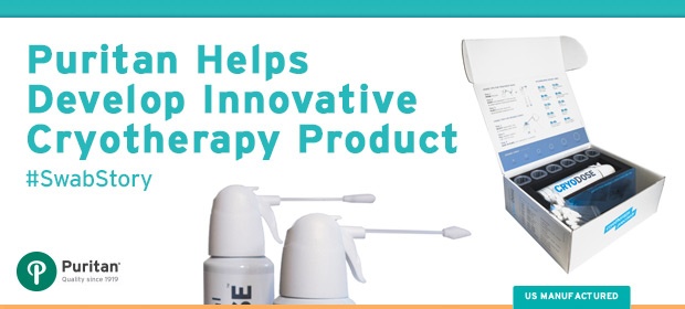 Puritan Helps Develop Innovative Product for Cryotherapy Treatment